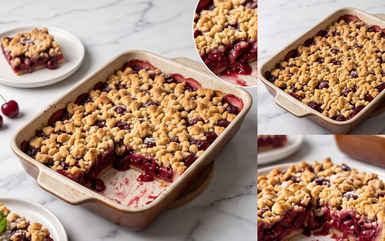 Kirsch Extract Streuselkuchen: Fruchtig, knusprig, ultimativ lecker!